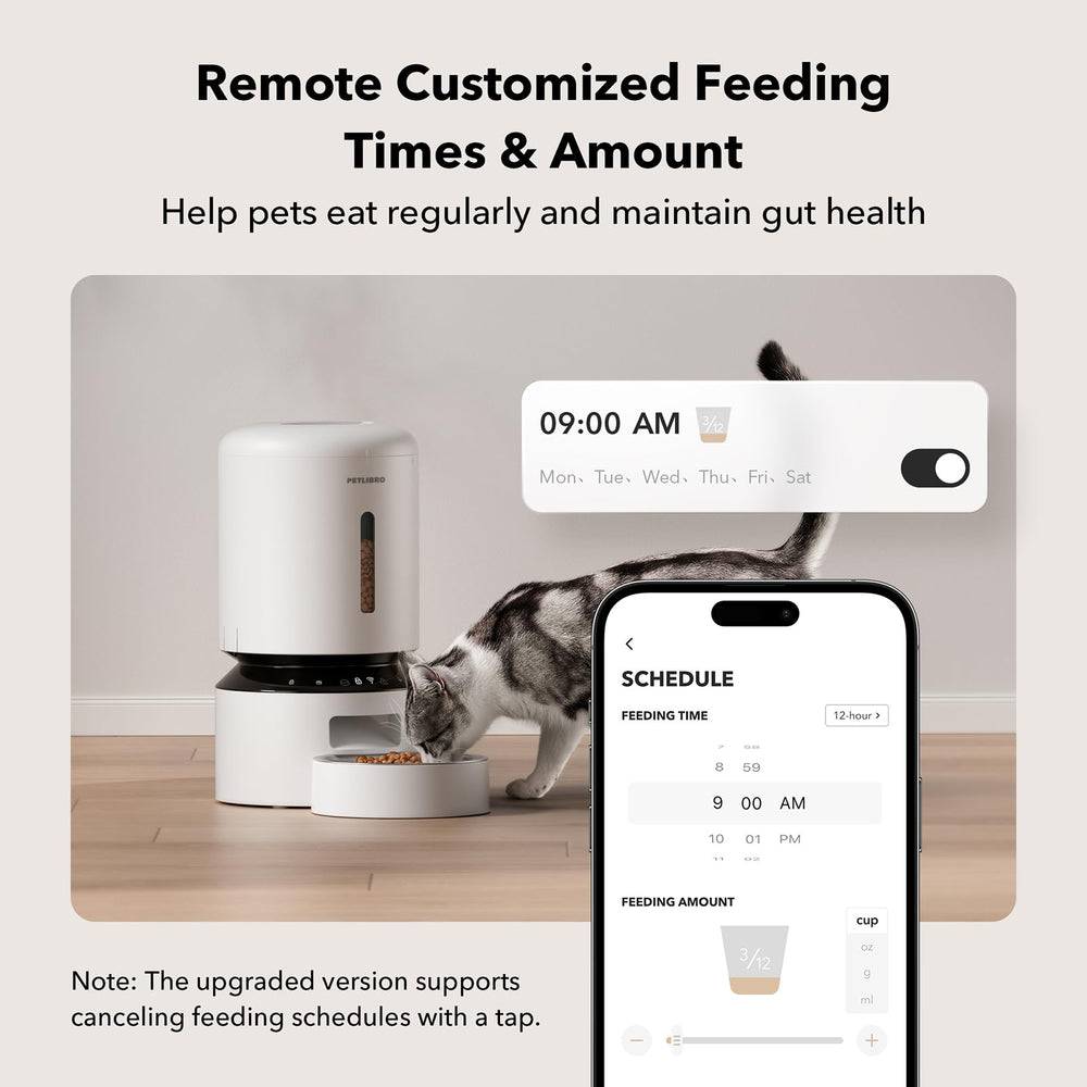 PETLIBRO gamelle en acier inoxydable hygiénique pour repas sains