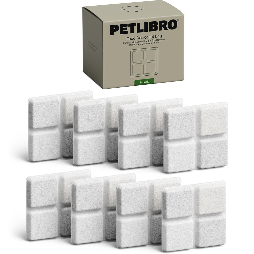 PETLIBRO sachet devant la boîte montrant stockage facile et protection