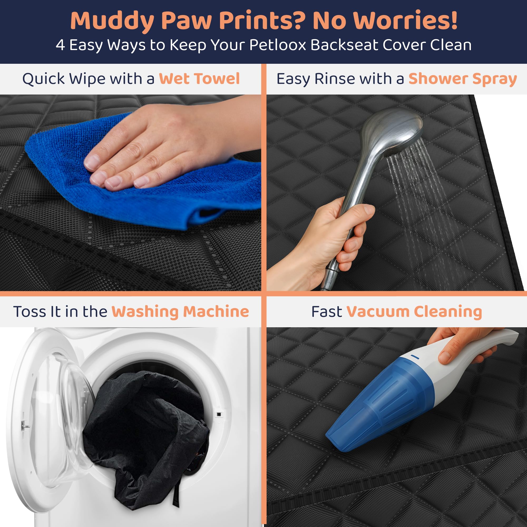 Petloox chien détendu sur housse rembourrée pour confort