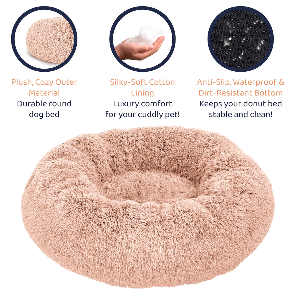Petloox chiot blotti dans le lit apportant sécurité