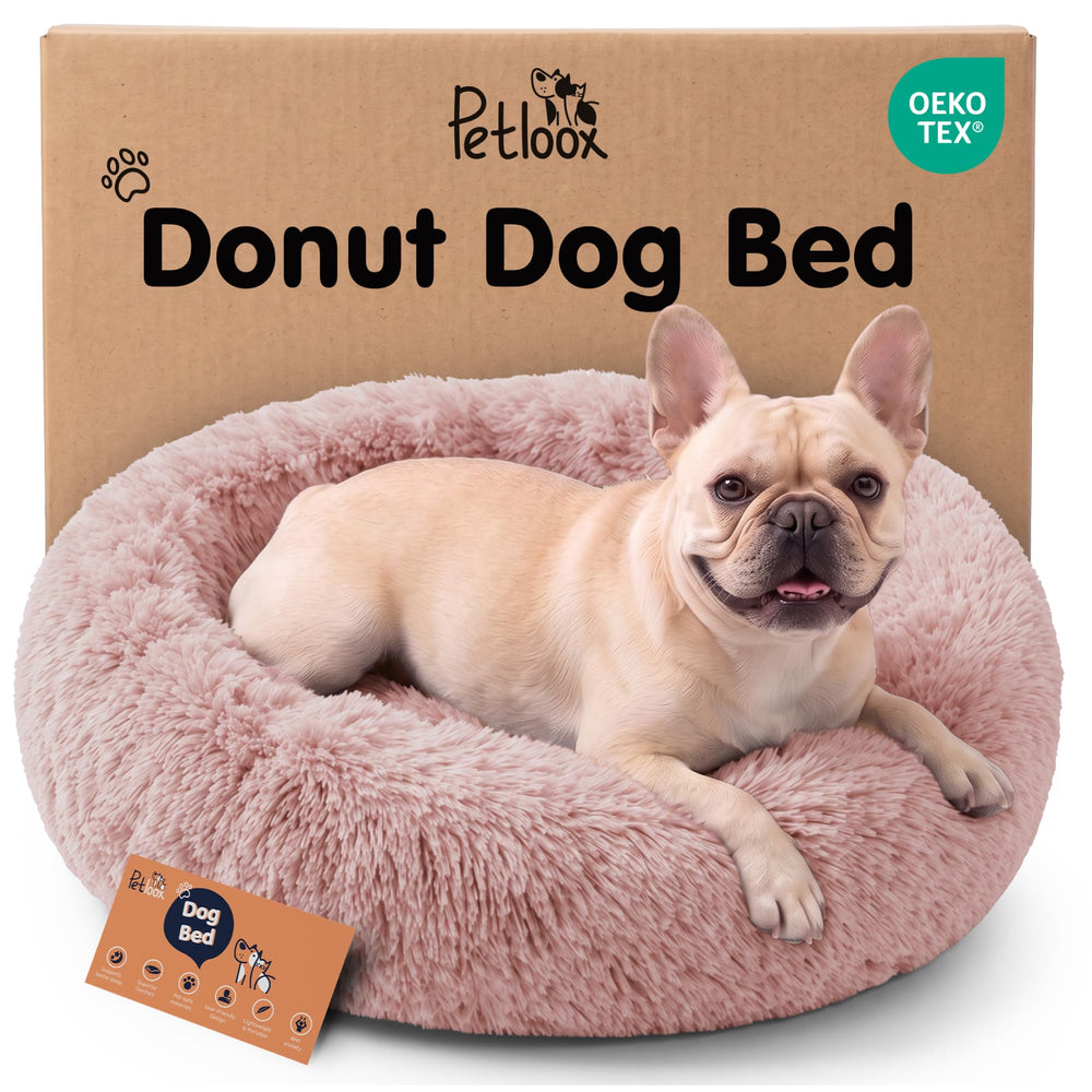 Petloox panier donut face montrant confort et finition pour repos