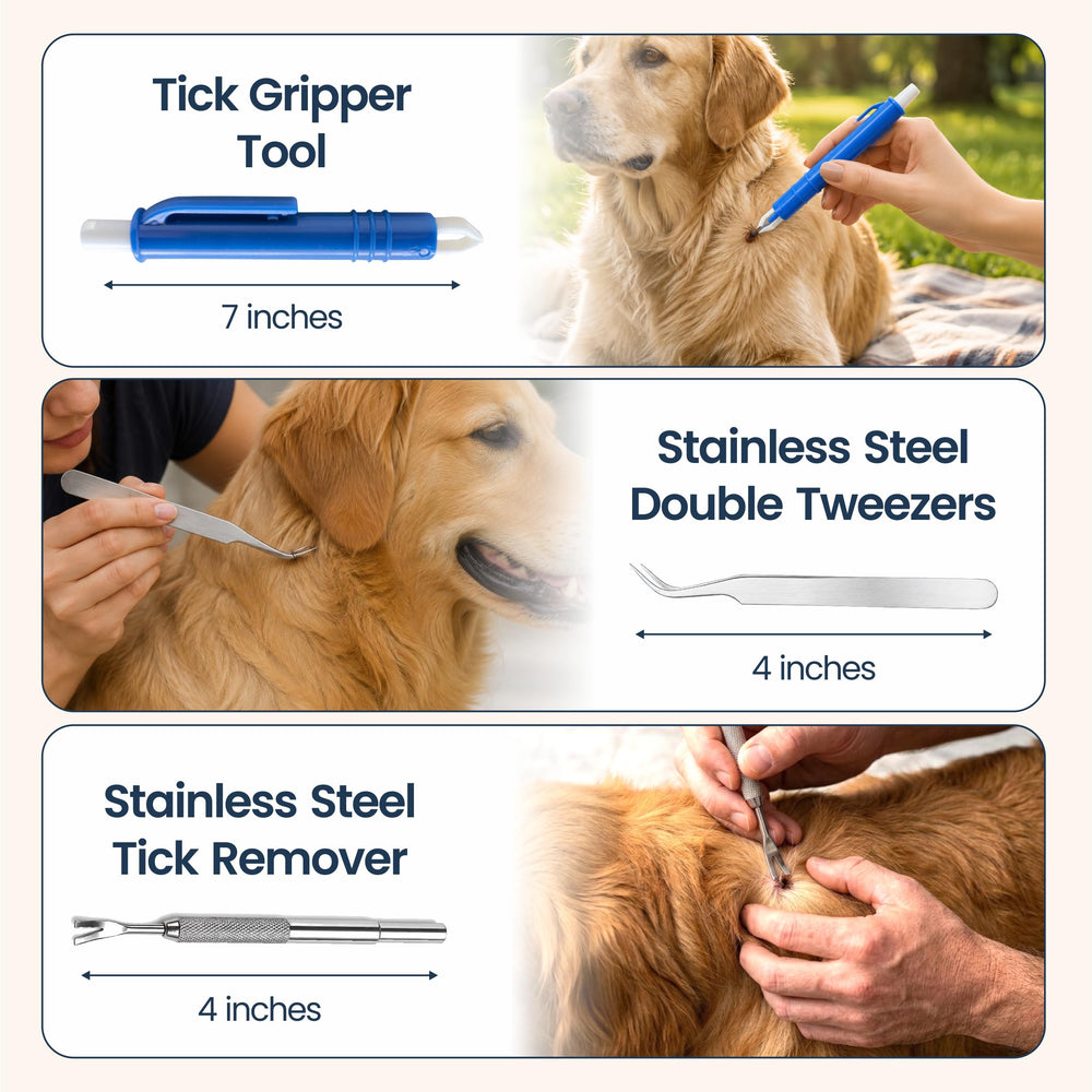 PetLuxe Care extracteur en acier inoxydable, prise sûre pour retirer
