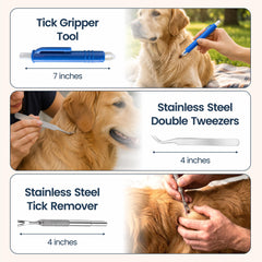 PetLuxe Care extracteur en acier inoxydable, prise sûre pour retirer