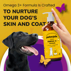 PETMADE gros plan de la texture d’huile montrant pureté et clarté