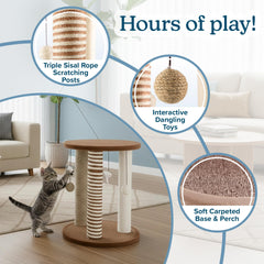 PETMAKER gros plan sisal illustrant résistance pour l’usure des griffes