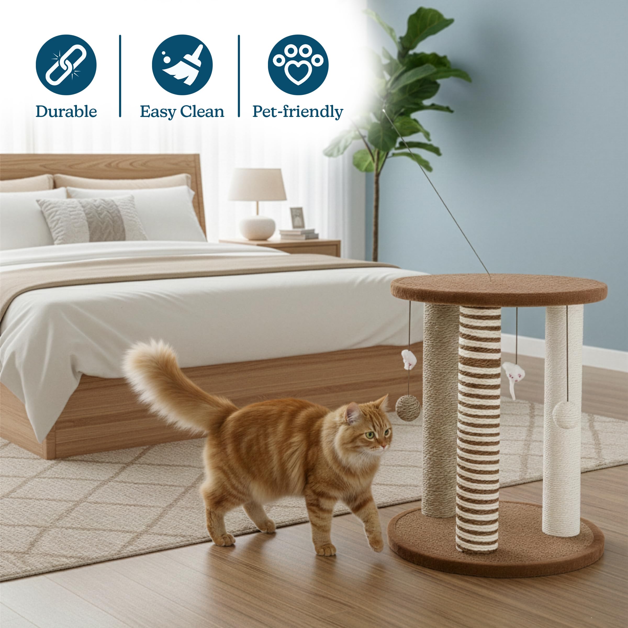 PETMAKER jouets suspendus stimulant l’instinct de chasse du chat