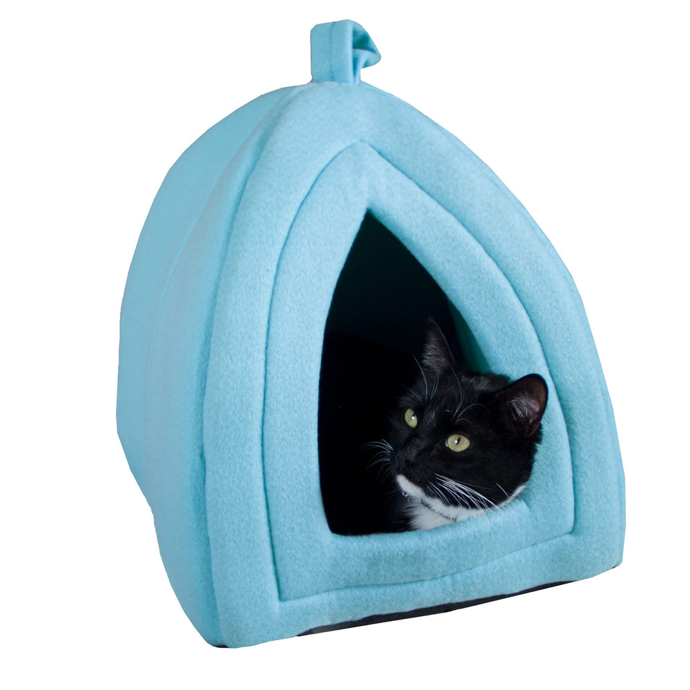 PETMAKER maison chat face avant montrant l'entrée confortable