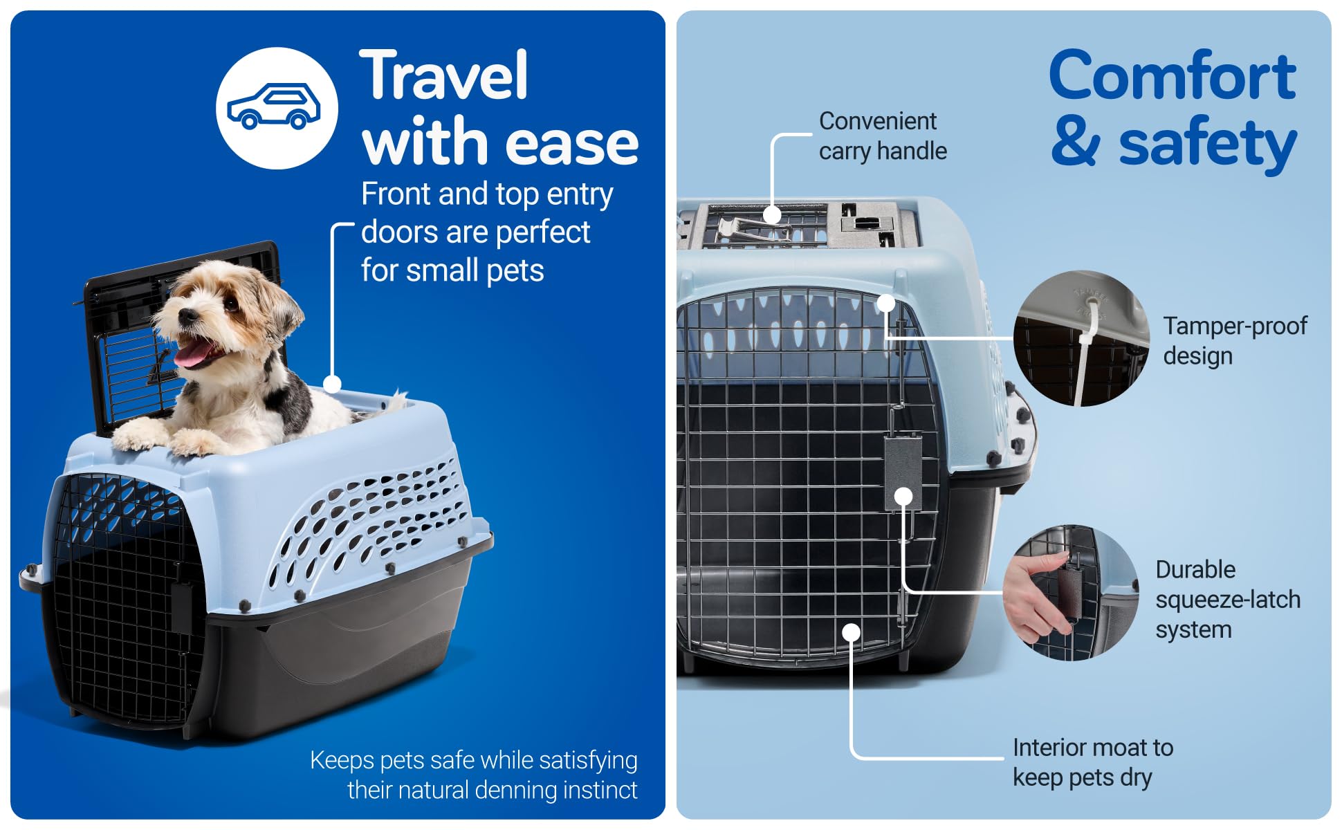 Petmate caisse utilisée en zone aéroportuaire, homologation voyage