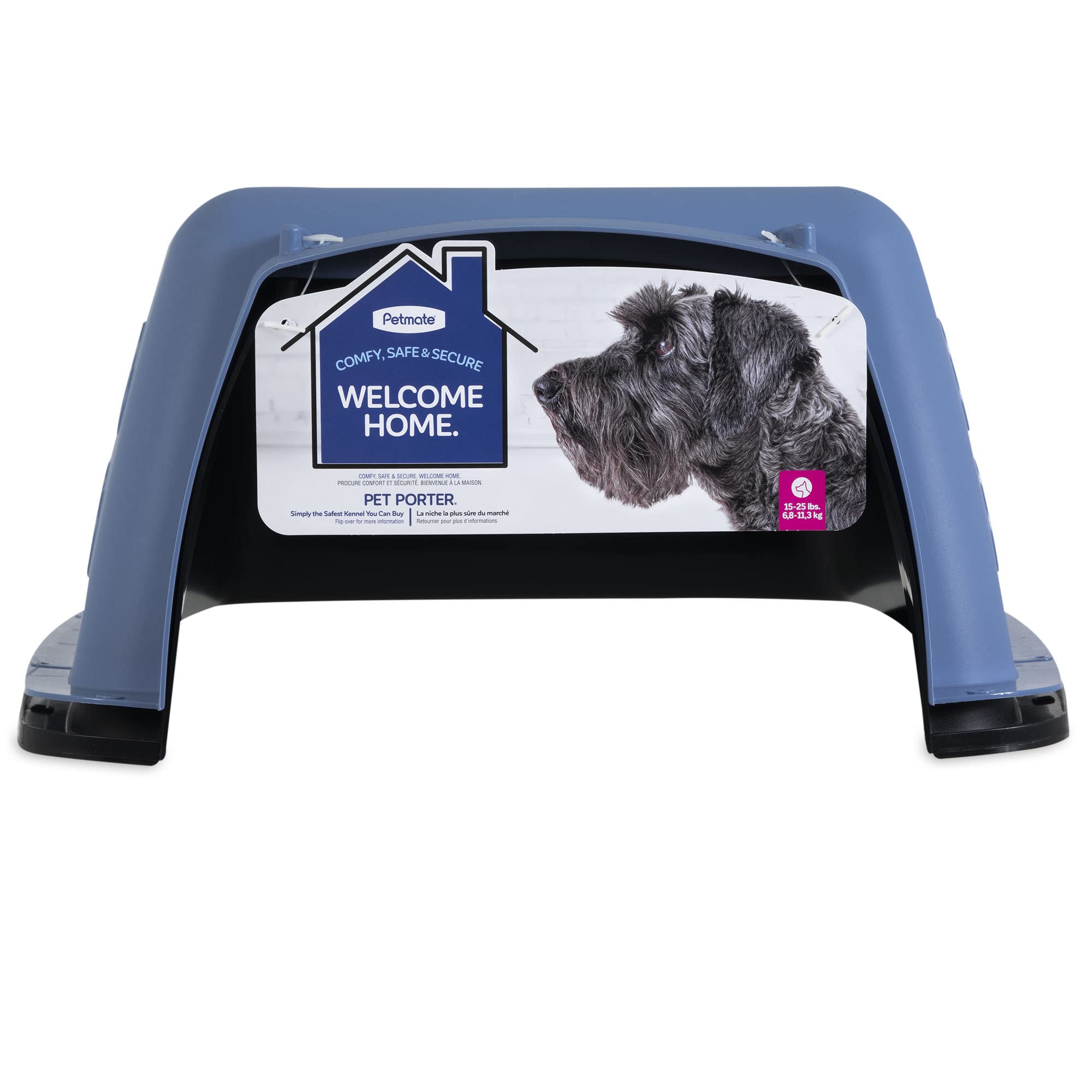 Petmate comparaison d'échelle avec un coussin pour choisir la bonne taille
