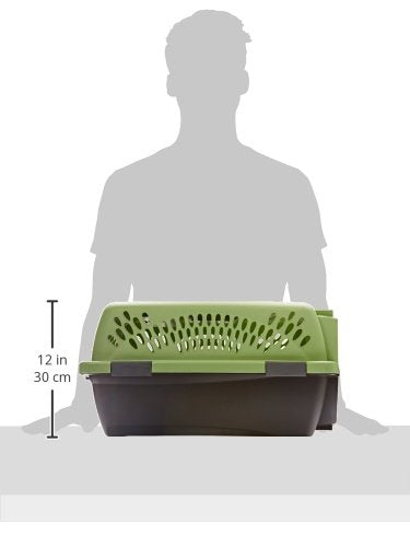 Petmate Pet Porter vue latérale montrant ventilation sur quatre côtés