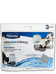 Petmate filtre en place dans Replendish offrant eau plus claire