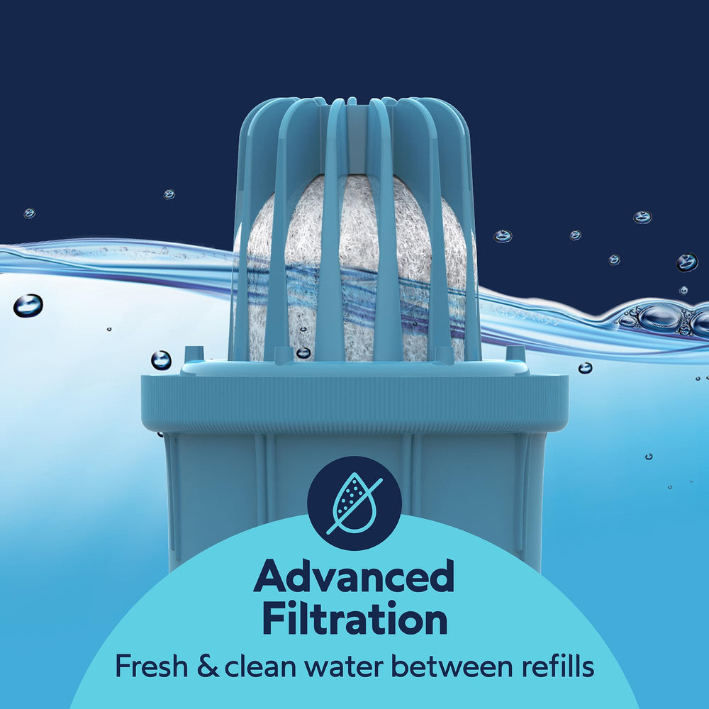 Petmate Replendish réservoir ouvert facilitant le remplissage sans éclaboussures