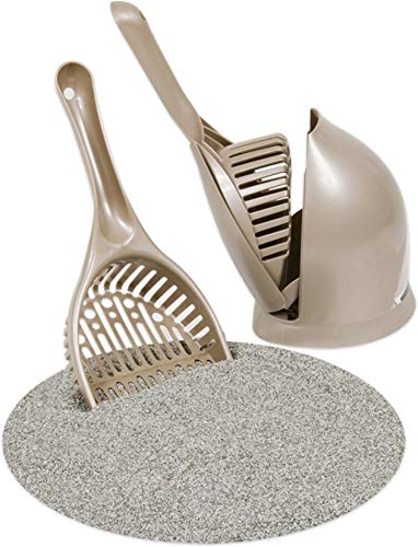 Petmate Scoop N' Hide gros plan godet profond efficace pour contenir la litière