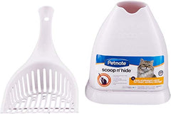 Petmate Scoop N' Hide pointes et coin en gros plan pour détacher les agglomérats