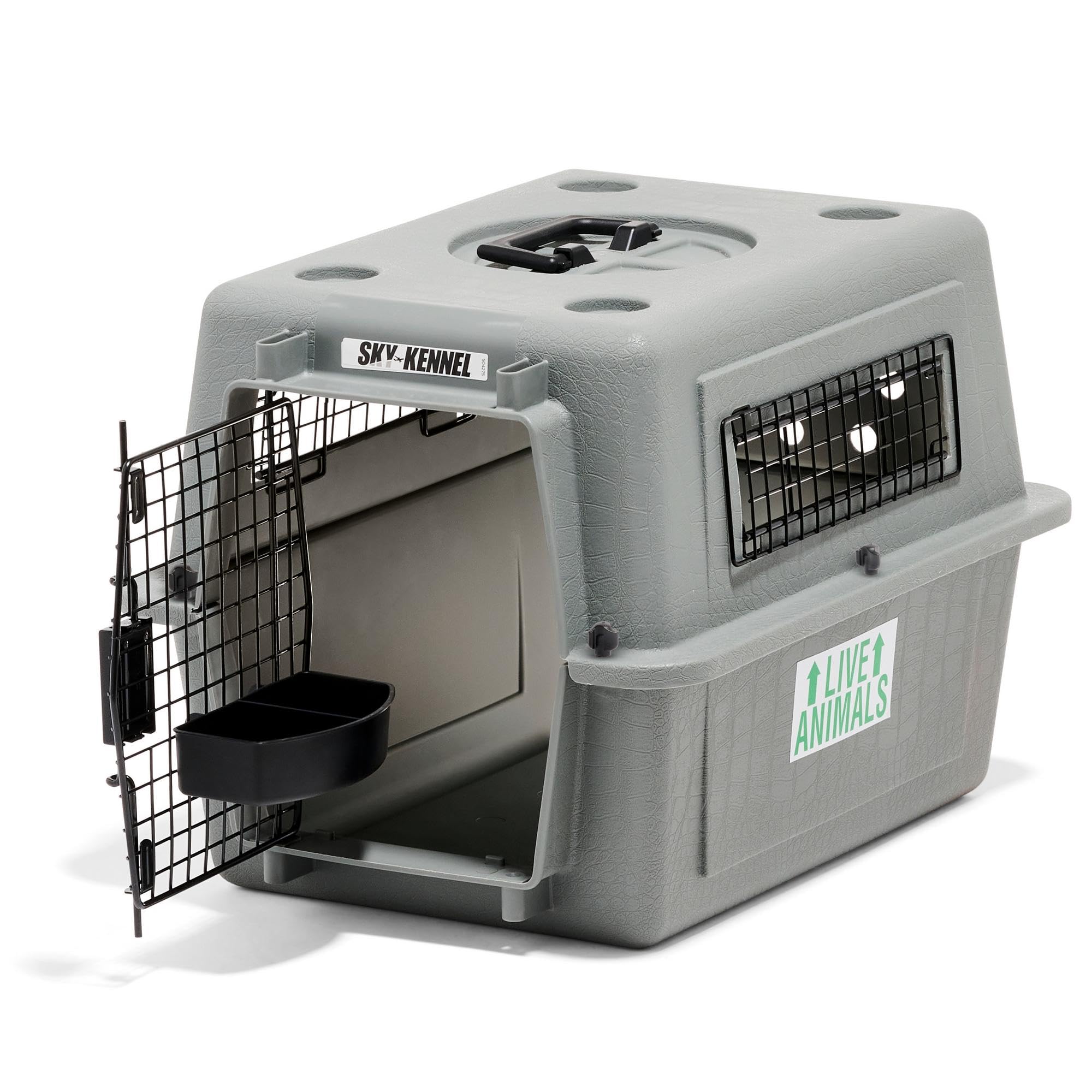 Petmate Sky Kennel vue de face montrant construction robuste et sécurité