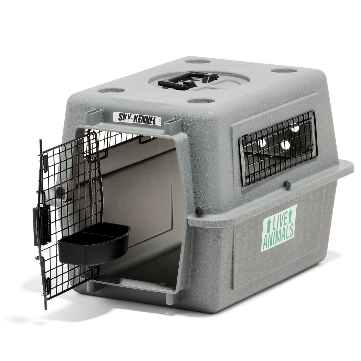 Petmate Sky Kennel vue de face montrant construction robuste et sécurité