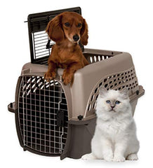 Petmate vue supérieure montrant aérations pour circulation d'air