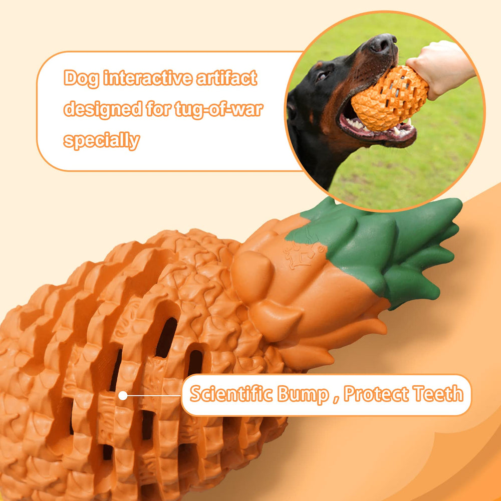 PETOPIA ananas à l'échelle montrant dimensions adaptées chiens moyens