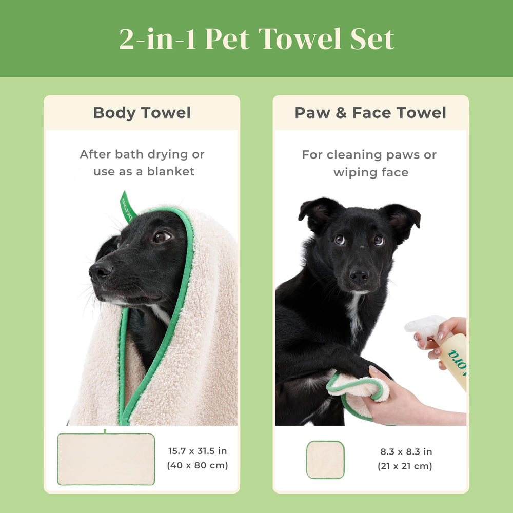 petora serviette pliée kit de voyage compacte et légère