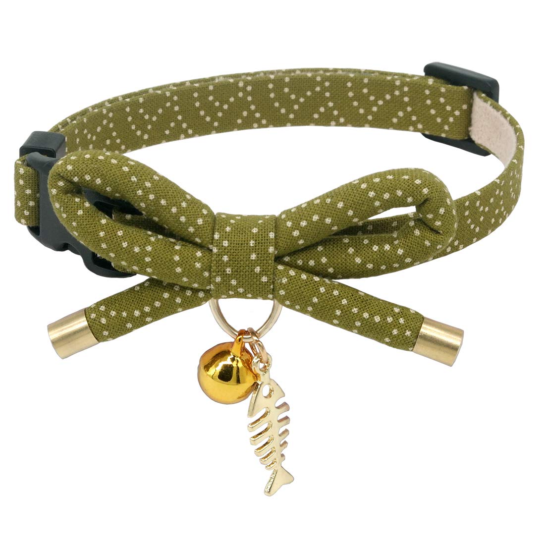 PetSoKoo collier vert face montrant design élégant et confort
