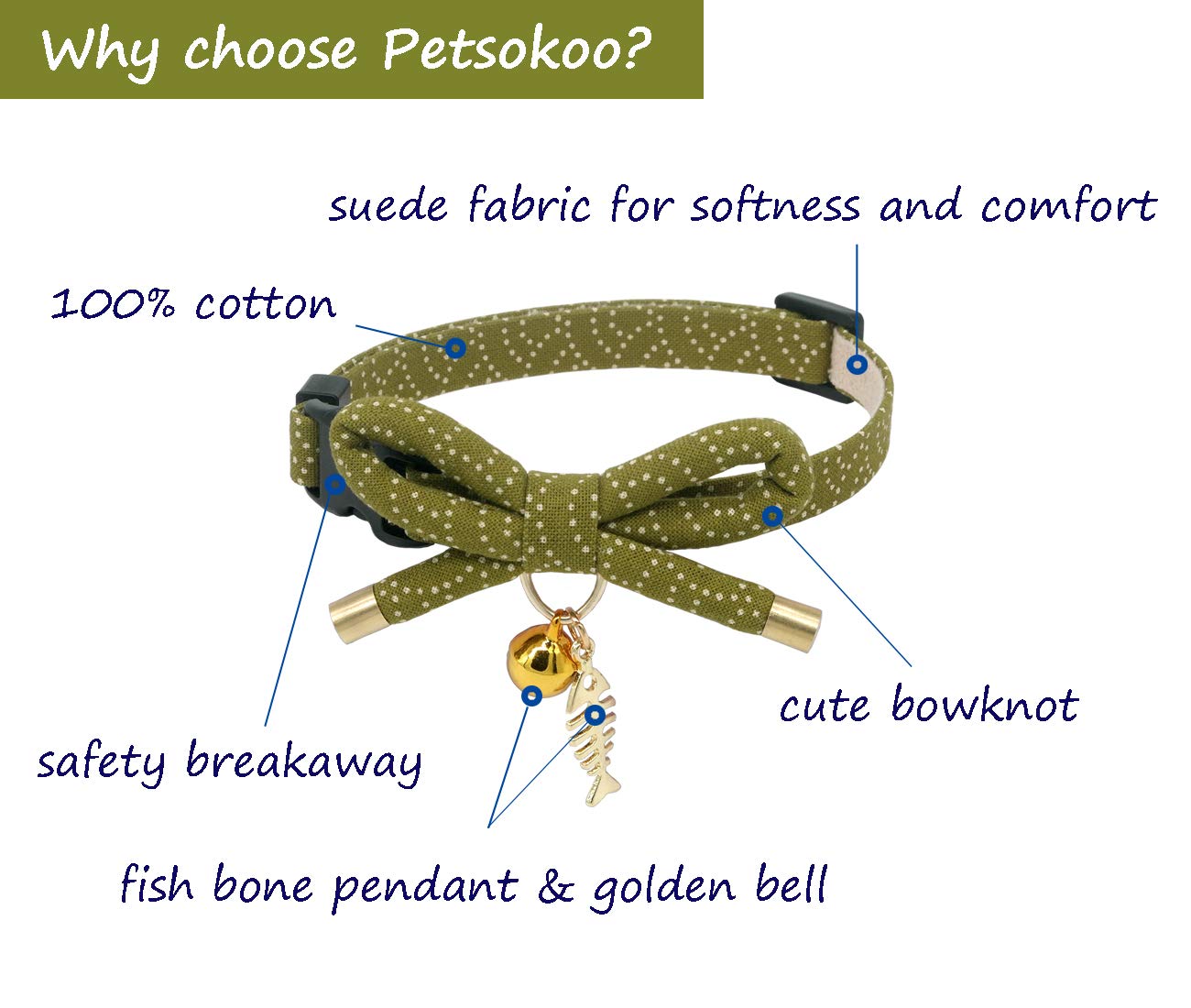 PetSoKoo nœud papillon détail soulignant finition soignée et style