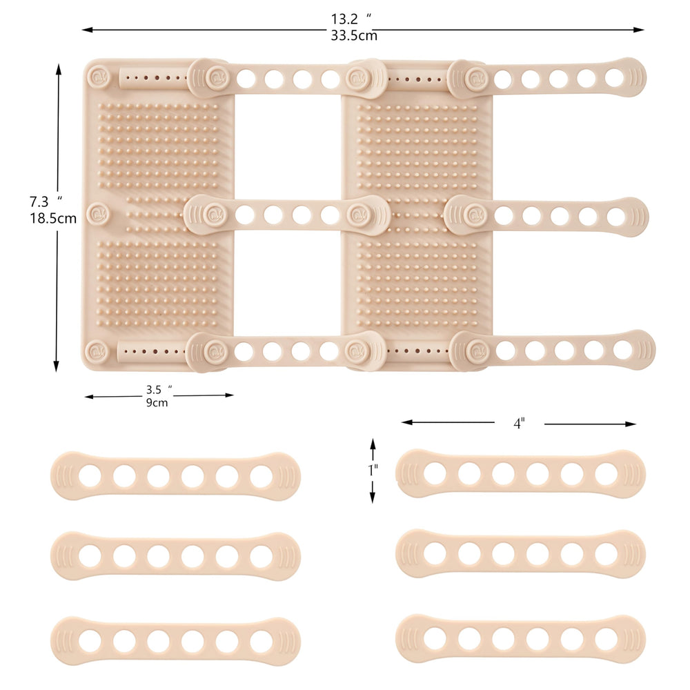 PetPals gros plan des brins en silicone, doux pour le pelage