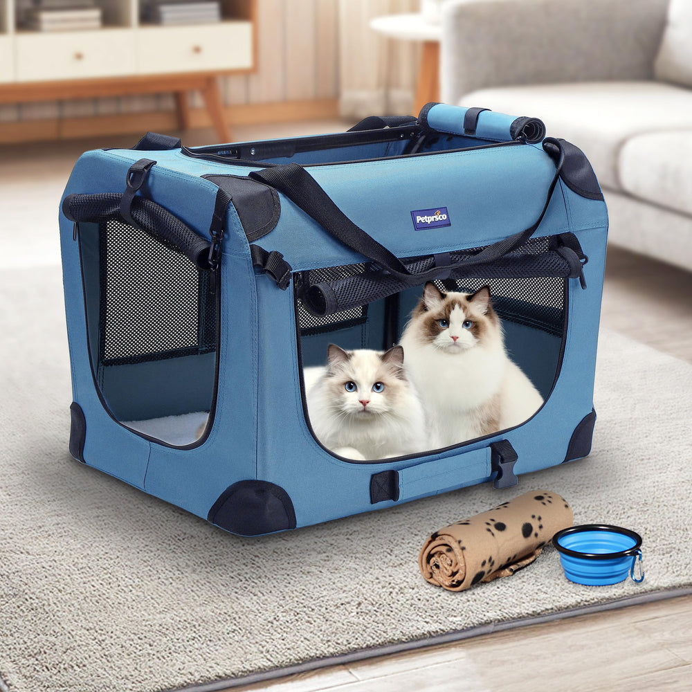 Petprsco gros plan tissu 600D robuste protégeant la cage