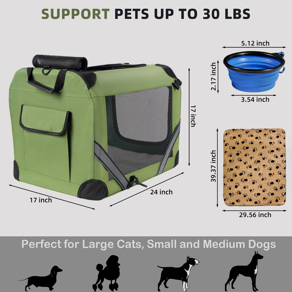 Petprsco poignées renforcées pour un transport sûr et stable
