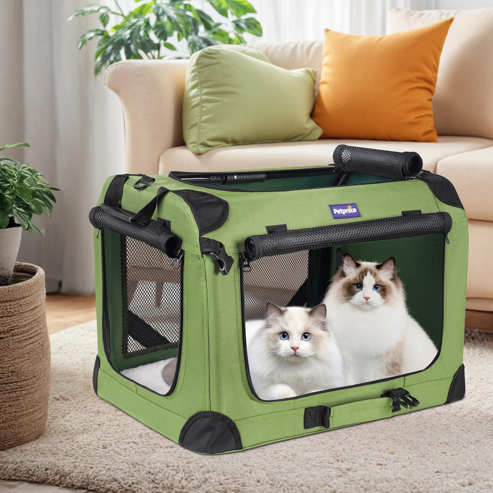 Petprsco gros plan tissu 600D indiquant durabilité et résistance