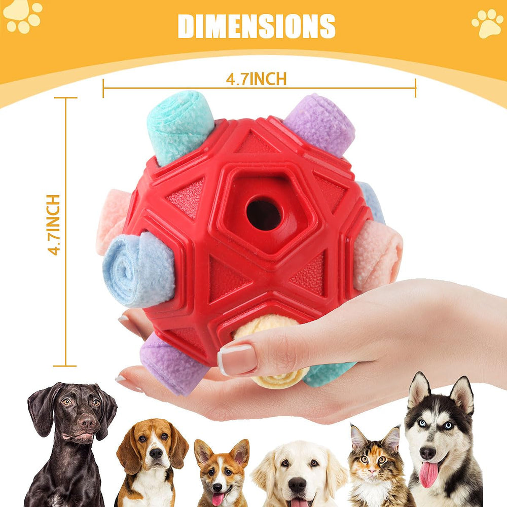 Petration snuffle ball comparaison taille pour choix adapté à l'animal