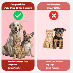 Pets & Pupps poignée texturée antidérapante, meilleur contrôle