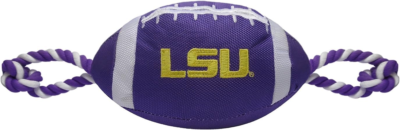 Pets First ballon LSU face avant montrant logo et soutien d'équipe