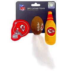 Pets First casque avant montrant le logo Chiefs et attrait visuel