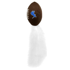 Mini ballon Pets First Detroit Lions avec plumes, stimule chasse et jeu interactif