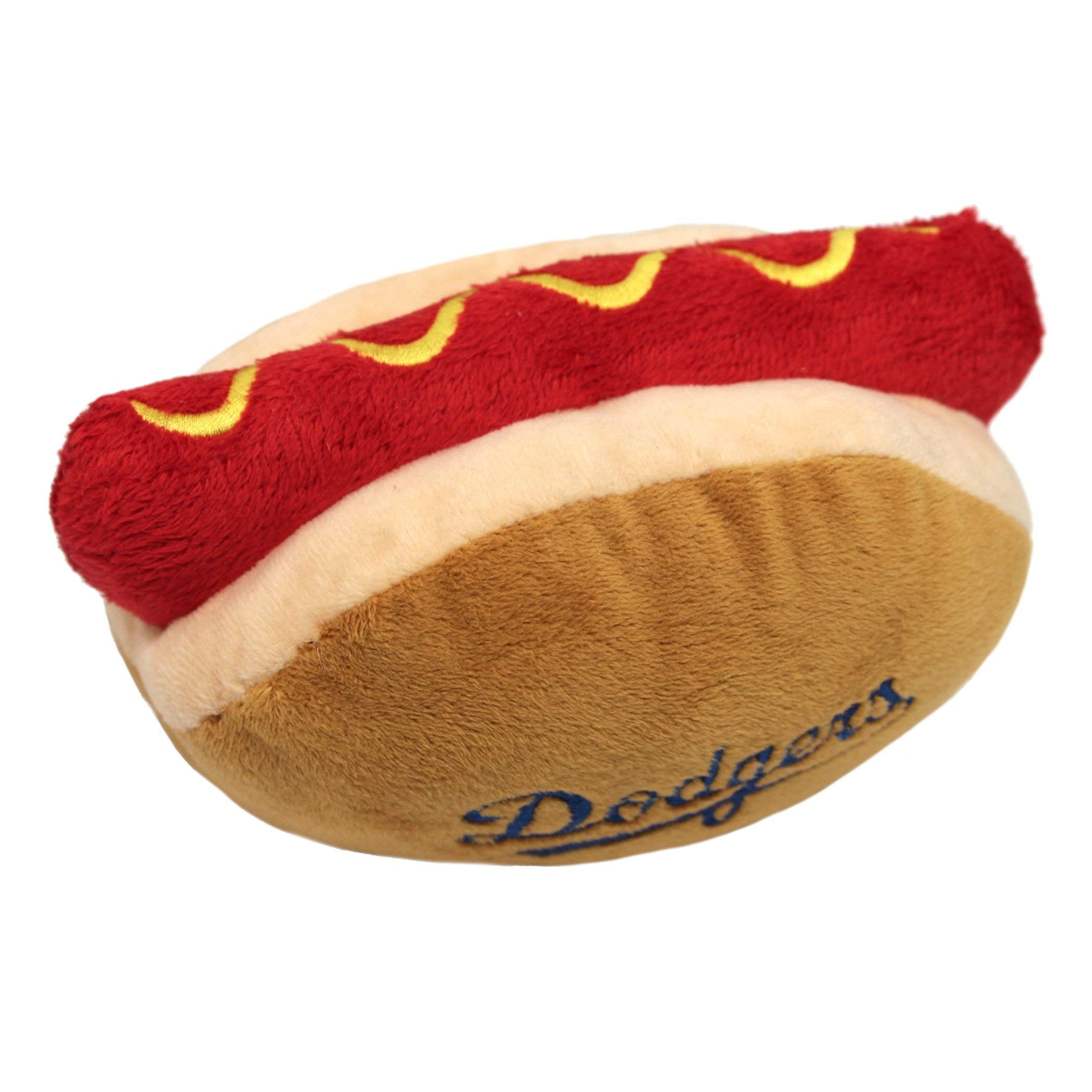 Pets First comparaison taille main, hot-dog compact facile à lancer