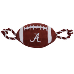 Pets First ballon football Alabama vue de face montrant logo officiel et couleurs