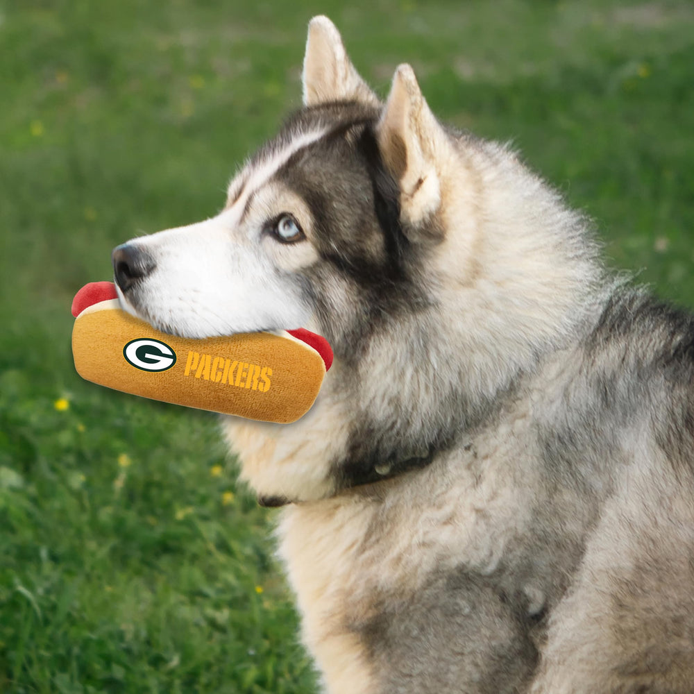 Pets First détail broderie logo Packers qualité officielle et durabilité