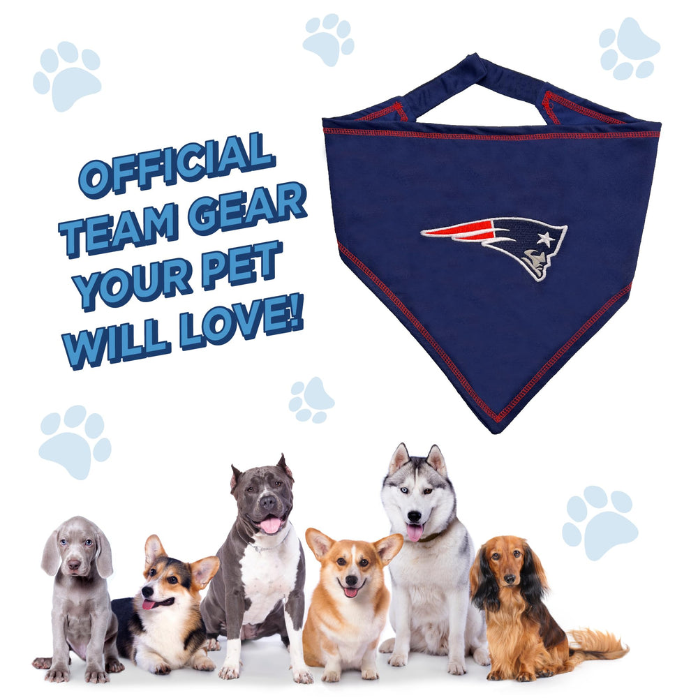 Pets First packaging et étiquette officielle NFL pour authenticité produit