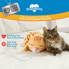 Pets Know Best HuggieKitty gros plan sur la texture pelucheuse pour apaiser