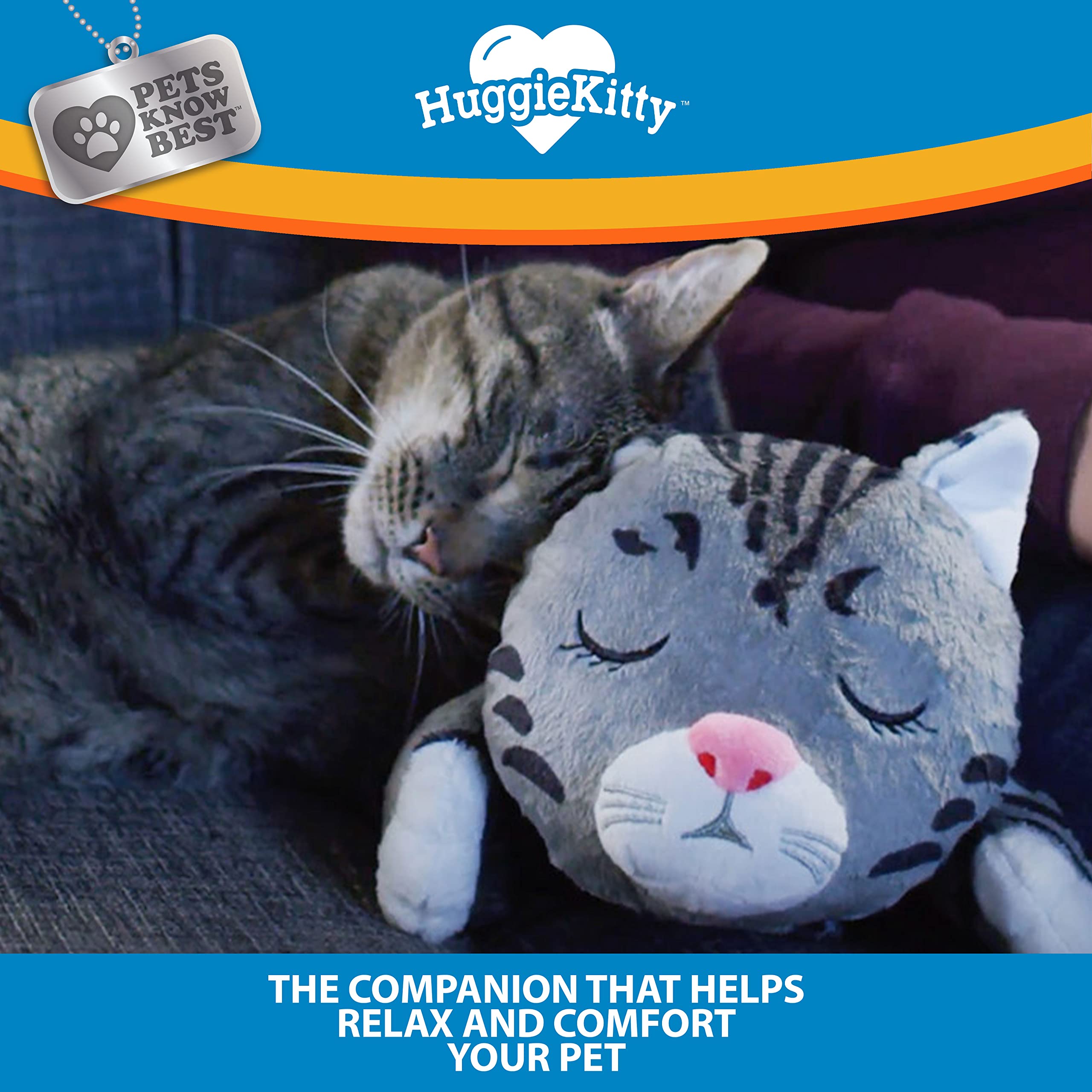 Pets Know Best HuggieKitty dans un panier de transport pour voyages calmes