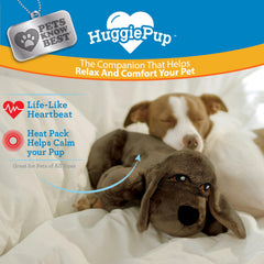 Pets Know Best HuggiePup gros plan tissu et couture garantissant douceur