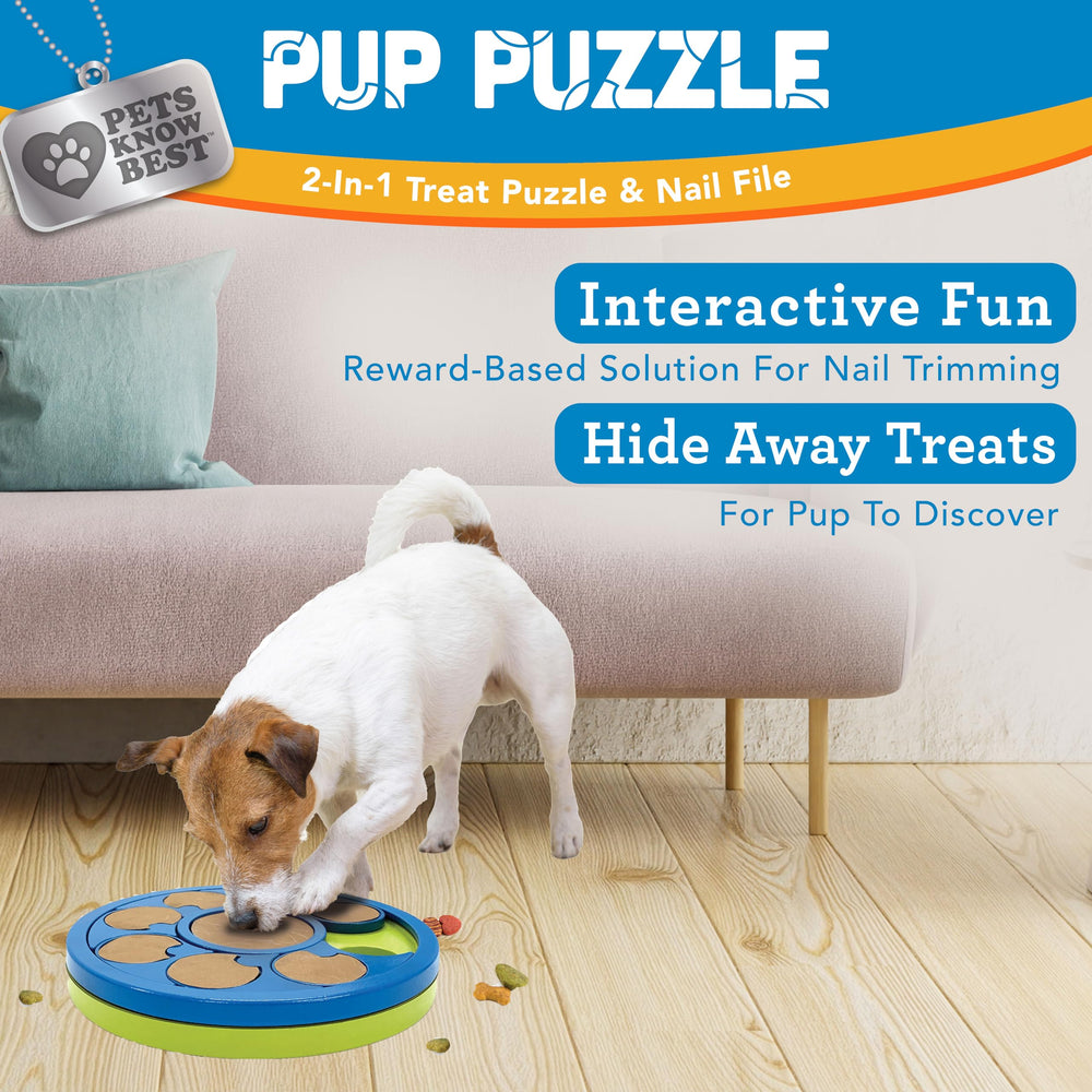 Pets Know Best Pup Puzzle chien en interaction, divertit et réduit le stress