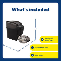 PetSafe bol en acier inoxydable détachable facilitant nettoyage et hygiène