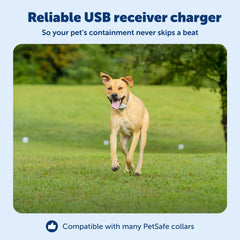 Câble de charge PetSafe déroulé montrant sa longueur et sa flexibilité pratique