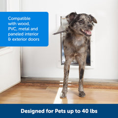PetSafe panneau de fermeture snap-on protège la maison des intrus