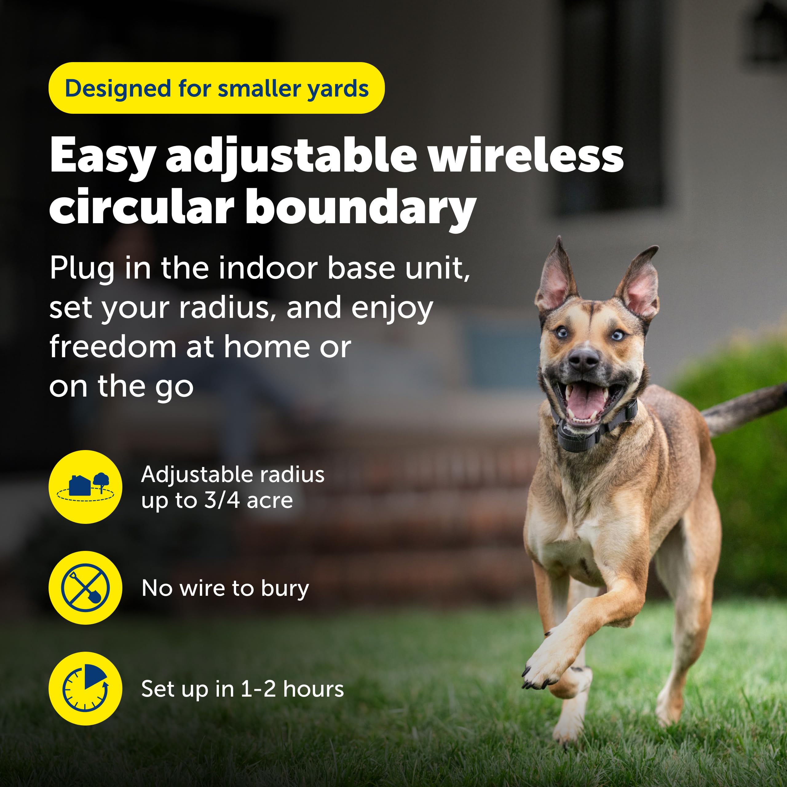 PetSafe collier récepteur compact étanche, sécurité et confort