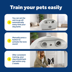 PetSafe taille comparée à un livre pour visualiser l'échelle et l'installation