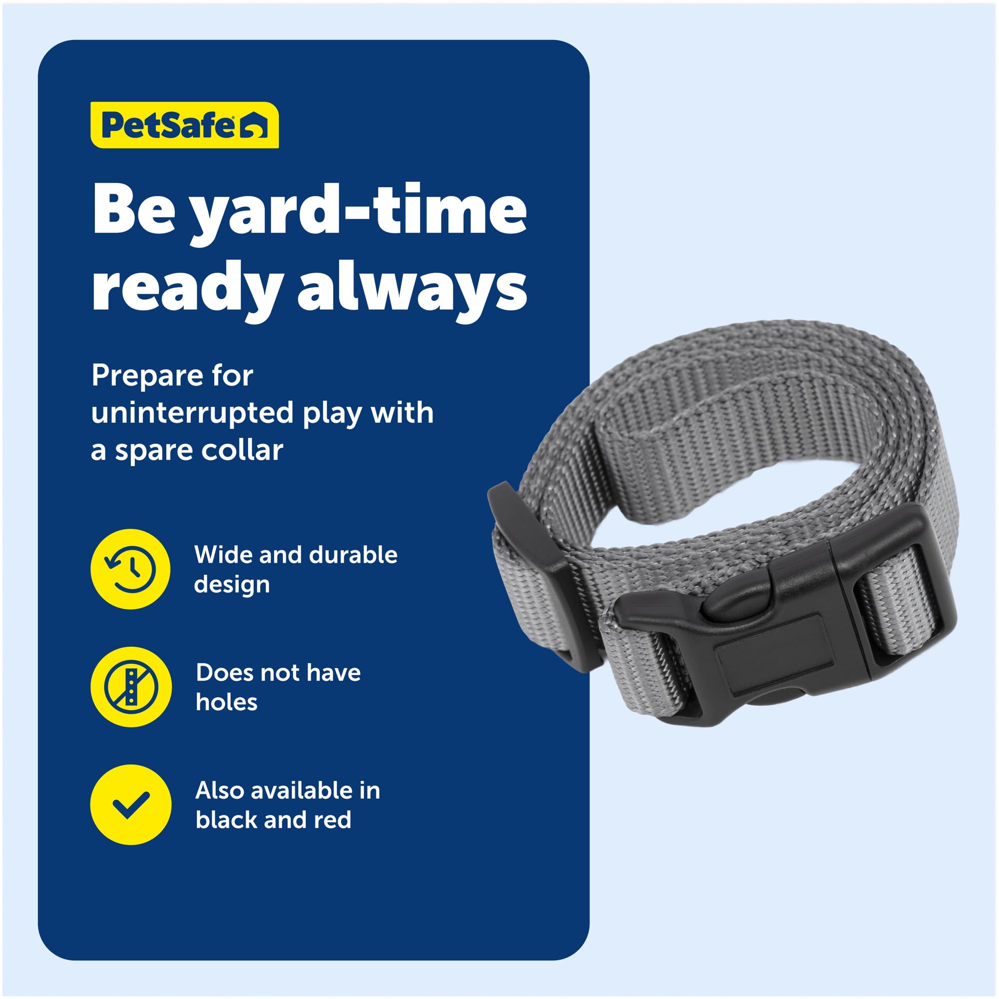 PetSafe comparaison taille montre ajustement 6–28 in pour diverses races