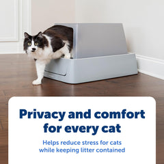 PetSafe gros plan matériau facile à nettoyer pour meilleure hygiène