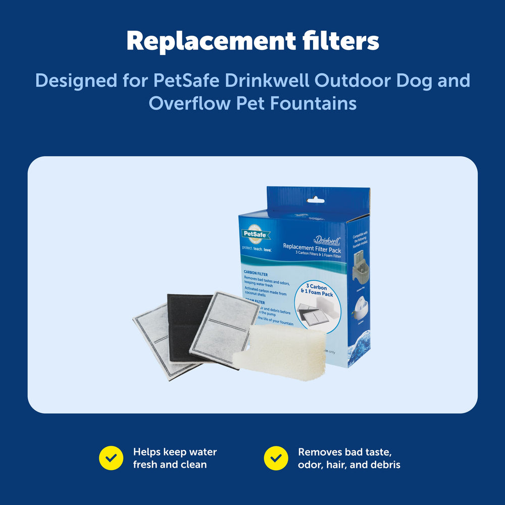 PetSafe filtre en main pour comparer la taille et confirmer compatibilité facile